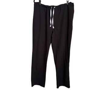 Figs Technical Collection Scrub Pants Black Size L